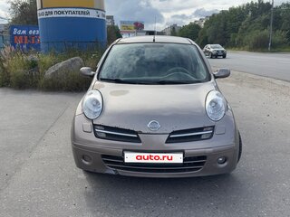 2007 Nissan Micra III (K12), коричневый, 440000 рублей, вид 1