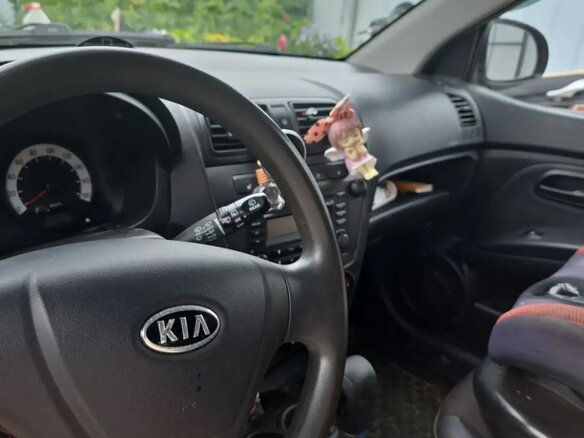 2009 Kia Picanto I Рестайлинг, оранжевый, 525000 рублей - вид 6