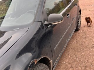 2007 Volkswagen Golf V, чёрный, 320000 рублей, вид 3