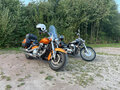 2003 Honda VTX 1800, оранжевый, 1300000 рублей - вид 2