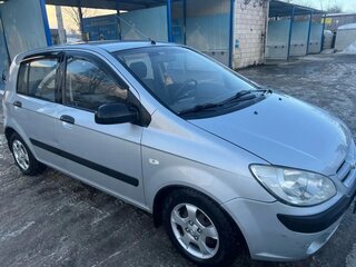 2007 Hyundai Getz I Рестайлинг, серебристый, 419000 рублей, вид 2