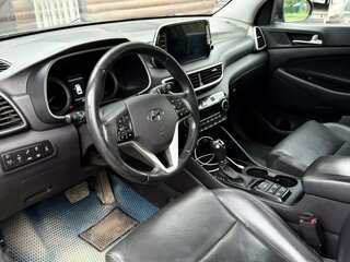 2019 Hyundai Tucson III Рестайлинг, синий, 2450000 рублей, вид 4