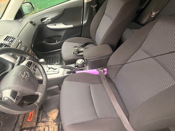 2012 Toyota Corolla X (E140, E150) Рестайлинг, синий - вид 3