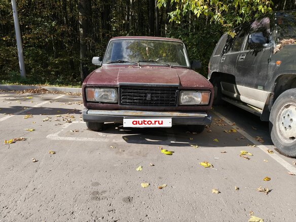 2008 Lada (ВАЗ) 2107, пурпурный, 150000 рублей