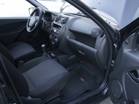 2013 Lada (ВАЗ) Granta I, чёрный, 430000 рублей, вид 5