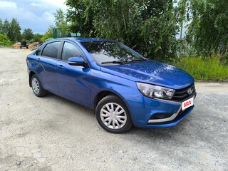 2021 Lada (ВАЗ) Vesta I, синий, 875000 рублей, вид 1