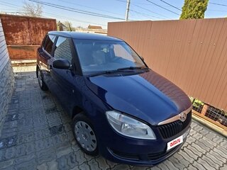 2013 Skoda Fabia II Рестайлинг, синий, 600000 рублей, вид 2