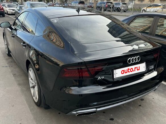 2014 Audi A7 I (4G) Рестайлинг, чёрный, 3000000 рублей - вид 3
