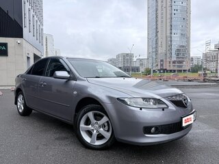 2006 Mazda 6 I (GG) Рестайлинг, серый, 450000 рублей, вид 1