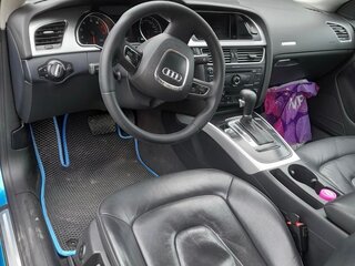 2011 Audi A5 I (8T), голубой, 1200000 рублей, вид 3
