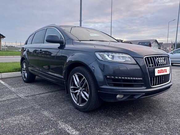 2012 Audi Q7 I (4L) Рестайлинг, синий, 1900000 рублей - вид 5