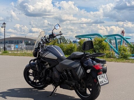 2019 Kawasaki EN650 Vulcan S, фиолетовый, 789000 рублей, вид 3