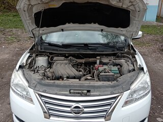 2014 Nissan Sentra VII (B17), белый, 800000 рублей, вид 2
