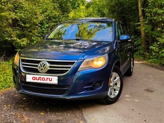 2008 Volkswagen Tiguan I, синий, 749000 рублей, вид 5