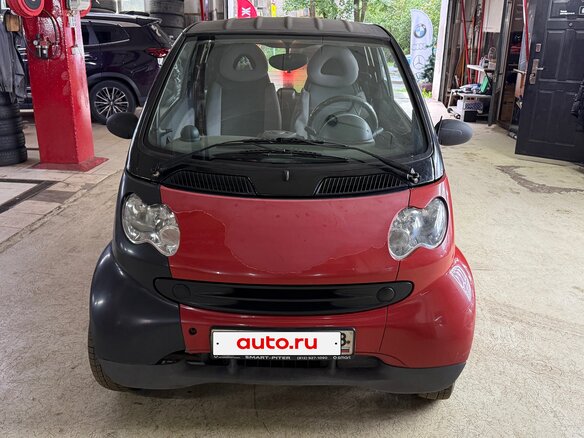 2002 Smart Fortwo City-Coupe I, красный, 222000 рублей - вид 9