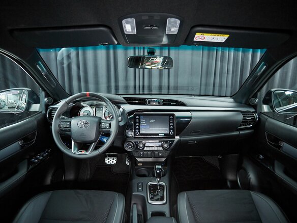 2026 Toyota Hilux VIII Рестайлинг 2, чёрный - вид 7