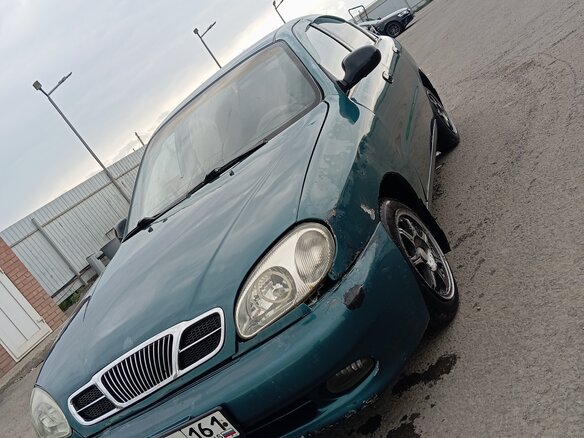 1999 Daewoo Lanos, синий, 230000 рублей - вид 6