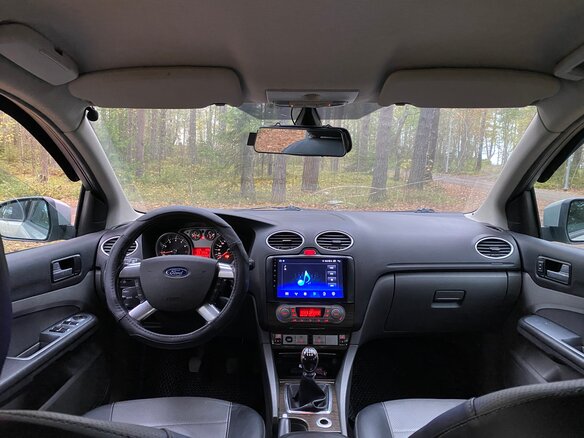 2008 Ford Focus II Рестайлинг, серый - вид 9