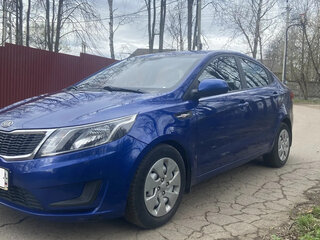 2011 Kia Rio III, синий, 830000 рублей, вид 3