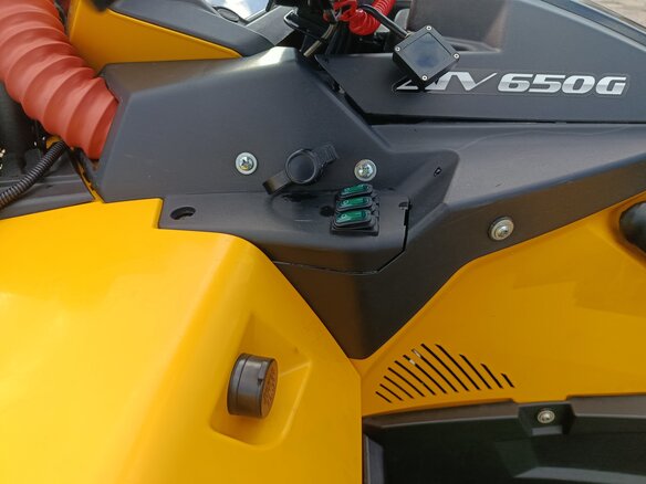 2019 Stels ATV-650 Guepard Trophy, жёлтый, 730000 рублей - вид 7