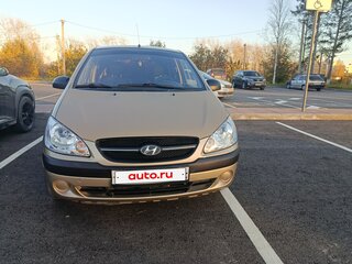 2008 Hyundai Getz I Рестайлинг, бежевый, 430000 рублей, вид 1
