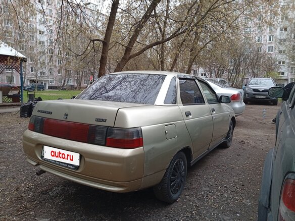 2005 Lada (ВАЗ) 2110, серебристый, 210000 рублей - вид 3
