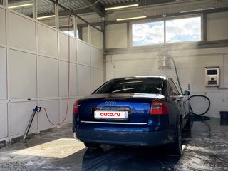 1998 Audi A6 II (C5), синий, 285000 рублей, вид 3