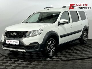 2021 Lada (ВАЗ) Largus Cross I, белый, 875000 рублей, вид 1