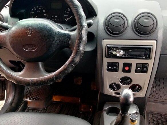 2006 Renault Logan I, серый, 340000 рублей - вид 7