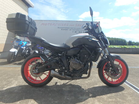2019 Yamaha MT-07 (FZ-07), серый, 780000 рублей, вид 5