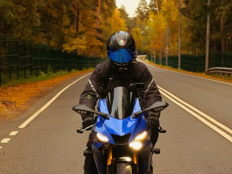 2018 Yamaha YZF-R6, синий, 1250000 рублей, вид 1