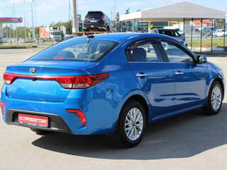 2019 Kia Rio IV, синий, 1639000 рублей, вид 5