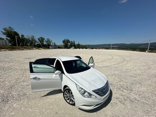2011 Hyundai Sonata VI (YF), белый, 1100000 рублей, вид 5