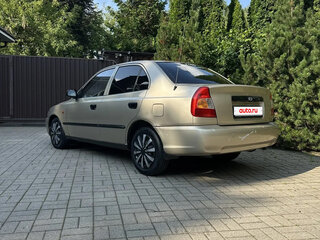 2006 Hyundai Accent ТагАЗ II, бежевый, 224000 рублей, вид 4