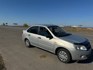 2016 Lada (ВАЗ) Granta I, серебристый, 365000 рублей, вид 2