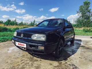 1996 Volkswagen Golf III, чёрный, 130000 рублей, вид 1