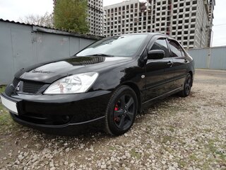 2006 Mitsubishi Lancer IX Рестайлинг, чёрный, 800000 рублей, вид 1