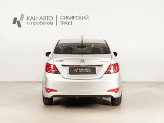 2015 Hyundai Solaris I Рестайлинг, серебристый, 1090000 рублей, вид 4