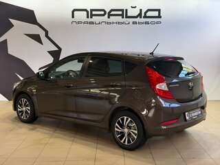 2016 Hyundai Solaris I Рестайлинг, коричневый, 1149900 рублей, вид 3