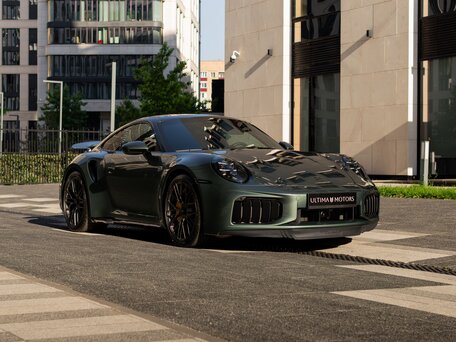 2026 Porsche 911 Turbo S VIII (992) Рестайлинг, зелёный, 37500000 рублей, вид 3