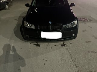 2008 BMW 3 серии 318i V (E90/E91/E92/E93), чёрный, 700000 рублей, вид 2
