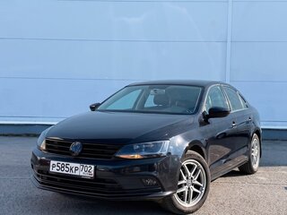 2017 Volkswagen Jetta VI Рестайлинг, чёрный, 1289000 рублей, вид 2