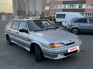 2007 Lada (ВАЗ) 2114, серебристый, 80000 рублей, вид 2