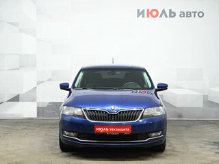 2017 Skoda Rapid I, синий, 1230000 рублей, вид 2