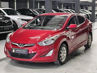 2015 Hyundai Elantra V (MD) Рестайлинг, красный, 1230000 рублей, вид 3
