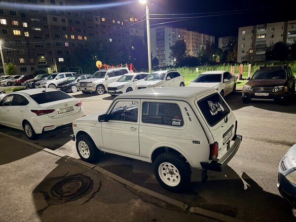 2011 Lada (ВАЗ) 2121 (4x4) I Рестайлинг, белый - вид 6
