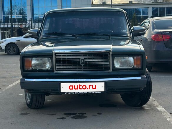2010 Lada (ВАЗ) 2107, зелёный, 240000 рублей - вид 1