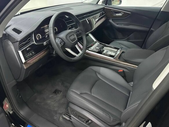 2025 Audi Q7 45 TFSI II (4M) Рестайлинг 2, чёрный - вид 8