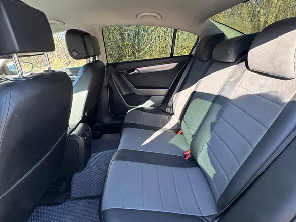 2014 Volkswagen Passat B7, белый - вид 8