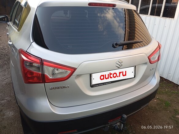 2014 Suzuki SX4 II (S-Cross), серебристый, 1150000 рублей - вид 9